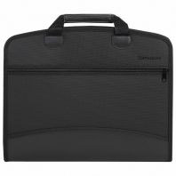 Папка-портфель пластиковая BRAUBERG А4+ (375х305х60 мм), 4 отделения, 2 кармана, на молнии, черный, 225169 Папка-портфель пластиковая BRAUBERG А4+ (375х305х60 мм), 4 отделения, 2 кармана, на молнии, черный, 225169