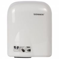 Сушилка для рук SONNEN HD-165, 1650 Вт, пластиковый корпус, белая, 604191 Сушилка для рук SONNEN HD-165, 1650 Вт, пластиковый корпус, белая, 604191