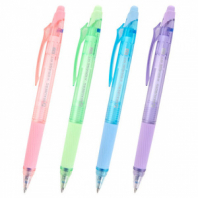 Ручка гелевая стираемая автоматическая BRAUBERG "X-ERASE RT PASTEL COLOR", СИНЯЯ, пишущий узел 0,7 мм, линия письма 0,5 мм, 144424 Ручка гелевая стираемая автоматическая BRAUBERG "X-ERASE RT PASTEL COLOR", СИНЯЯ, пишущий узел 0,7 мм, линия письма 0,5 мм, 144424