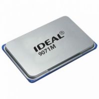 Штемпельная подушка TRODAT IDEAL 9071Мс, 90х56 мм, металлический корпус, синяя, 153125/190092