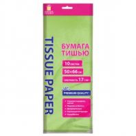 Цветная бумага ТИШЬЮ 17 г/м2, 50х66 см, 10 листов, салатовый цвет, ЗОЛОТАЯ СКАЗКА, 116482 Цветная бумага ТИШЬЮ 17 г/м2, 50х66 см, 10 листов, салатовый цвет, ЗОЛОТАЯ СКАЗКА, 116482
