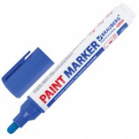 Маркер-краска лаковый (paint marker) 6 мм, СИНИЙ, НИТРО-ОСНОВА, BRAUBERG PROFESSIONAL PLUS EXTRA, 151453 Маркер-краска лаковый (paint marker) 6 мм, СИНИЙ, НИТРО-ОСНОВА, BRAUBERG PROFESSIONAL PLUS EXTRA, 151453