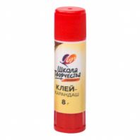 Клей-карандаш ЛУЧ "Школа творчества", 8 г, PVP основа, 29С 1735-08 Клей-карандаш ЛУЧ "Школа творчества", 8 г, PVP основа, 29С 1735-08
