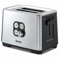 Тостер TEFAL TT420D30, 900 Вт, 2 тоста, 7 режимов, сталь, серебристый, 8000035884 Тостер TEFAL TT420D30, 900 Вт, 2 тоста, 7 режимов, сталь, серебристый, 8000035884