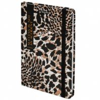 Блокнот с резинкой в клетку 96 л., А5, 145х203 мм, твердая обложка, BRAUBERG," Leopard", 115535 Блокнот с резинкой в клетку 96 л., А5, 145х203 мм, твердая обложка, BRAUBERG," Leopard", 115535