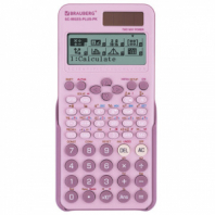 Калькулятор инженерный BRAUBERG SC-991ES-PLUS-PK (164х80 мм), 552 функции, 10+2 разряда, РОЗОВЫЙ, 272654 Калькулятор инженерный BRAUBERG SC-991ES-PLUS-PK (164х80 мм), 552 функции, 10+2 разряда, РОЗОВЫЙ, 272654