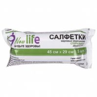 Салфетка марлевая стерильная NEW LIFE КОМПЛЕКТ 5 шт., 2 слоя, 45х29 см, плотность 36 (±2) г/м2, 144141 Салфетка марлевая стерильная NEW LIFE КОМПЛЕКТ 5 шт., 2 слоя, 45х29 см, плотность 36 (±2) г/м2, 144141