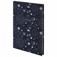 Блокнот А5 134х206 мм, 80 л., твердый, клетка, тиснение фольгой, STAFF, "Blue sky", 111612 Блокнот А5 134х206 мм, 80 л., твердый, клетка, тиснение фольгой, STAFF, "Blue sky", 111612