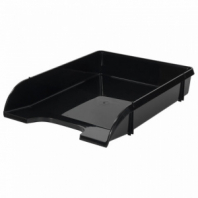 Лоток горизонтальный для бумаг BRAUBERG "Classic", 330х255х62 мм, черный, 237285 Лоток горизонтальный для бумаг BRAUBERG "Classic", 330х255х62 мм, черный, 237285