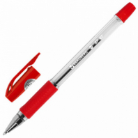 Ручка шариковая BRAUBERG "BP-GT", КРАСНАЯ, корпус прозрачный, евронаконечник 0,7 мм, линия письма 0,35 мм, 144007 Ручка шариковая BRAUBERG "BP-GT", КРАСНАЯ, корпус прозрачный, евронаконечник 0,7 мм, линия письма 0,35 мм, 144007