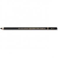 Карандаш угольный KOH-I-NOOR, 1 шт., "Gioconda" EXTRA, черный, B, 8811002003KS