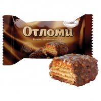 Конфеты вафельные АККОНД "Отломи" с молочной карамелью 4 кг