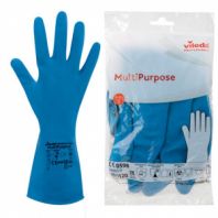 Перчатки VILEDA PROFESSIONAL многоцелевые латексные, МНОГОРАЗОВЫЕ, х/б напыление, ПРОЧНЫЕ, S (малый), синий, 174350 Перчатки VILEDA PROFESSIONAL многоцелевые латексные, МНОГОРАЗОВЫЕ, х/б напыление, ПРОЧНЫЕ, S (малый), синий, 174350