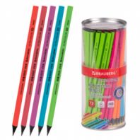 Карандаш чернографитный BRAUBERG "ULTRA COLOR", 1 шт., HB, пластиковый, 181707 Карандаш чернографитный BRAUBERG "ULTRA COLOR", 1 шт., HB, пластиковый, 181707