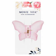 Краб для волос 8,5 см, матовый, розовый, MONTE VITA (МОНТЕ ВИТА), 457015 Краб для волос 8,5 см, матовый, розовый, MONTE VITA (МОНТЕ ВИТА), 457015