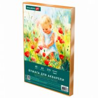Бумага для акварели А3 60 л., 270 г/м2, мелкое зерно, в коробке, BRAUBERG ART CLASSIC, "Весна", 116888 Бумага для акварели А3 60 л., 270 г/м2, мелкое зерно, в коробке, BRAUBERG ART CLASSIC, "Весна", 116888
