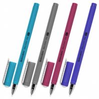 Ручка шариковая BRAUBERG SOFT TOUCH STICK "METALLIC", СИНЯЯ, мягкое покрытие, корпус ассорти, узел 0,7 мм, 143699 Ручка шариковая BRAUBERG SOFT TOUCH STICK "METALLIC", СИНЯЯ, мягкое покрытие, корпус ассорти, узел 0,7 мм, 143699