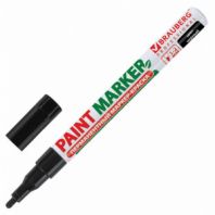 Маркер-краска лаковый (paint marker) 2 мм, ЧЕРНЫЙ, БЕЗ КСИЛОЛА (без запаха), алюминий, BRAUBERG PROFESSIONAL, 150868 Маркер-краска лаковый (paint marker) 2 мм, ЧЕРНЫЙ, БЕЗ КСИЛОЛА (без запаха), алюминий, BRAUBERG PROFESSIONAL, 150868