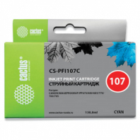 Картридж струйный CACTUS (CS-PFI107C) для CANON PF680/685/780/785, голубой Картридж струйный CACTUS (CS-PFI107C) для CANON PF680/685/780/785, голубой