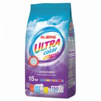 Стиральный порошок автомат 15 кг, LAIMA ULTRA Color, УЛУЧШЕННАЯ ФОРМУЛА,150 стирок, универсальный, 608539 Стиральный порошок автомат 15 кг, LAIMA ULTRA Color, УЛУЧШЕННАЯ ФОРМУЛА,150 стирок, универсальный, 608539