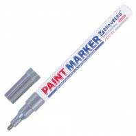 Маркер-краска лаковый (paint marker) 2 мм, СЕРЕБРЯНЫЙ, НИТРО-ОСНОВА, алюминиевый корпус, BRAUBERG PROFESSIONAL PLUS, 151442 Маркер-краска лаковый (paint marker) 2 мм, СЕРЕБРЯНЫЙ, НИТРО-ОСНОВА, алюминиевый корпус, BRAUBERG PROFESSIONAL PLUS, 151442