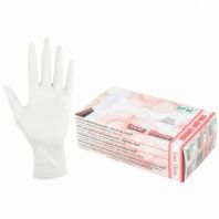 Перчатки латексные смотровые SFM Grip-Surface/ L 254 SC, Германия, 50 пар (100 штук), размер 7-8, М (средний) Перчатки латексные смотровые SFM Grip-Surface/ L 254 SC, Германия, 50 пар (100 штук), размер 7-8, М (средний)
