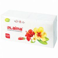 Салфетки бумажные 250 штук, 24х24 см, LAIMA, белые, 100% целлюлоза, 128728 Салфетки бумажные 250 штук, 24х24 см, LAIMA, белые, 100% целлюлоза, 128728