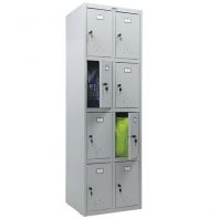 Шкаф металлический для сумок ПРАКТИК "ML/LS 24-60" восьмисекционный, 1830х600х500 мм, 33 кг, разборный, LS-24 Шкаф металлический для сумок ПРАКТИК "ML/LS 24-60" восьмисекционный, 1830х600х500 мм, 33 кг, разборный, LS-24
