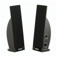 Колонки компьютерные SVEN 230, 2.0, 2х2 Вт, пластик, черные, SV-0110230BK Колонки компьютерные SVEN 230, 2.0, 2х2 Вт, пластик, черные, SV-0110230BK