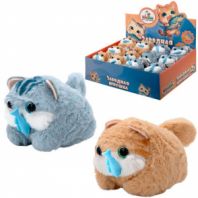 Игрушка пищалка мягкая заводная "Кот с рыбой", 7,5 см, ассорти 2 цвета, WOOZOO (ВУЗУ), 666194 Игрушка пищалка мягкая заводная "Кот с рыбой", 7,5 см, ассорти 2 цвета, WOOZOO (ВУЗУ), 666194