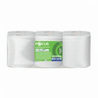 Полотенца бумажные с центральной вытяжкой 280 м, FOCUS (М2) Jumbo, 1-слойные, белые, КОМПЛЕКТ 6 рулонов, 5036889 Полотенца бумажные с центральной вытяжкой 280 м, FOCUS (М2) Jumbo, 1-слойные, белые, КОМПЛЕКТ 6 рулонов, 5036889