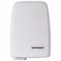 Сушилка для рук SONNEN HD-120, 1000 Вт, пластиковый корпус, белая, 604190 Сушилка для рук SONNEN HD-120, 1000 Вт, пластиковый корпус, белая, 604190