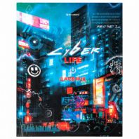 Дневник 5-11 класс 48 л., твердый, BRAUBERG, глянцевая ламинация, с подсказом, "Cyberpunk", 106881 Дневник 5-11 класс 48 л., твердый, BRAUBERG, глянцевая ламинация, с подсказом, "Cyberpunk", 106881