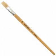 Кисть BRAUBERG, щетина, плоская, № 12, 200204 Кисть BRAUBERG, щетина, плоская, № 12, 200204