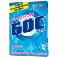 Средство для отбеливания и чистки тканей 600 г, БОС плюс "Maximum", порошок Средство для отбеливания и чистки тканей 600 г, БОС плюс "Maximum", порошок