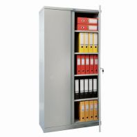 Шкаф металлический офисный ПРАКТИК "M-18", 1830х915х370 мм, 43 кг, разборный, S20499398002 Шкаф металлический офисный ПРАКТИК "M-18", 1830х915х370 мм, 43 кг, разборный, S20499398002