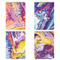Блокнот А5 (146х206 мм), 80 л., гребень, картон, клетка, BRAUBERG, "Colorful art", 114371 Блокнот А5 (146х206 мм), 80 л., гребень, картон, клетка, BRAUBERG, "Colorful art", 114371