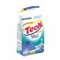 Стиральный порошок для всех типов стирки 9 кг TEON Color&White, бесфосфатный, 650 Стиральный порошок для всех типов стирки 9 кг TEON Color&White, бесфосфатный, 650