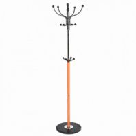 Вешалка-стойка BRABIX "CR-318", металл/мрамор, 1,8 м, на диске диаметром 36 см, 5 крючков+4 дополнительных, орех, 601743 Вешалка-стойка BRABIX "CR-318", металл/мрамор, 1,8 м, на диске диаметром 36 см, 5 крючков+4 дополнительных, орех, 601743