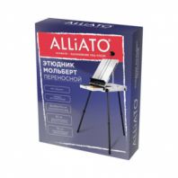 Этюдник-мольберт облегченный, холст до 82 см, белый, ALLIATO (АЛЛИАТО), 192757 Этюдник-мольберт облегченный, холст до 82 см, белый, ALLIATO (АЛЛИАТО), 192757