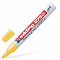 Маркер-краска лаковый (paint marker) EDDING 8750, ЖЕЛТЫЙ, 2-4 мм, круглый наконечник, алюминиевый корпус, Е-8750/5 Маркер-краска лаковый (paint marker) EDDING 8750, ЖЕЛТЫЙ, 2-4 мм, круглый наконечник, алюминиевый корпус, Е-8750/5