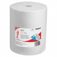 Протирочный нетканый материал KIMBERLY-CLARK Wypall X60, 650 листов в рулоне, 42х38 см, белый, 8349 Протирочный нетканый материал KIMBERLY-CLARK Wypall X60, 650 листов в рулоне, 42х38 см, белый, 8349