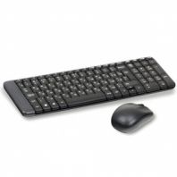 Набор беспроводной LOGITECH Wireless Desktop MK220, клавиатура, мышь 2 кнопки + 1 колесо-кнопка, черный, 920-003236 Набор беспроводной LOGITECH Wireless Desktop MK220, клавиатура, мышь 2 кнопки + 1 колесо-кнопка, черный, 920-003236