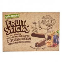 Конфеты шоколадные "Fruit Sticks" с черносливом и грецким орехом 175 г, БЕРЕСТОВ А.С., УТ-00031675 Конфеты шоколадные "Fruit Sticks" с черносливом и грецким орехом 175 г, БЕРЕСТОВ А.С., УТ-00031675
