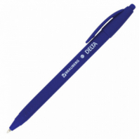 Ручка шариковая масляная автоматическая BRAUBERG "Delta", СИНЯЯ, soft-touch, узел 0,7 мм, линия письма 0,35 мм, 143339 Ручка шариковая масляная автоматическая BRAUBERG "Delta", СИНЯЯ, soft-touch, узел 0,7 мм, линия письма 0,35 мм, 143339
