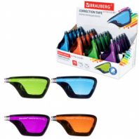 Корректирующая лента BRAUBERG ULTRA COLOR, 5 мм х 8 м, корпус ассорти, дисплей, 229065 Корректирующая лента BRAUBERG ULTRA COLOR, 5 мм х 8 м, корпус ассорти, дисплей, 229065