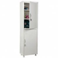 Шкаф медицинский 1-створчатый HILFE "МД 1 1650/SS" 1755х500х320 мм, белый, S26199201009 Шкаф медицинский 1-створчатый HILFE "МД 1 1650/SS" 1755х500х320 мм, белый, S26199201009