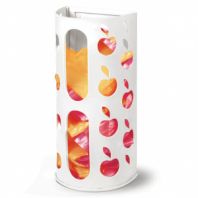 Держатель контейнер корзина APPLE для пакетов, мешков, бахил, 37,5х16х13 см, белый, LAIMA, 608368 Держатель контейнер корзина APPLE для пакетов, мешков, бахил, 37,5х16х13 см, белый, LAIMA, 608368