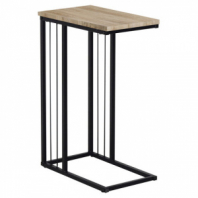 Стол журнальный на металлокаркасе BRABIX "LOFT CT-002", 450х250х630 мм, цвет дуб натуральный, 641862 Стол журнальный на металлокаркасе BRABIX "LOFT CT-002", 450х250х630 мм, цвет дуб натуральный, 641862