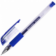 Ручка гелевая с грипом BRAUBERG "EXTRA GT NEEDLE", СИНЯЯ, игольчатый узел 0,5 мм, линия 0,35 мм, 143916 Ручка гелевая с грипом BRAUBERG "EXTRA GT NEEDLE", СИНЯЯ, игольчатый узел 0,5 мм, линия 0,35 мм, 143916